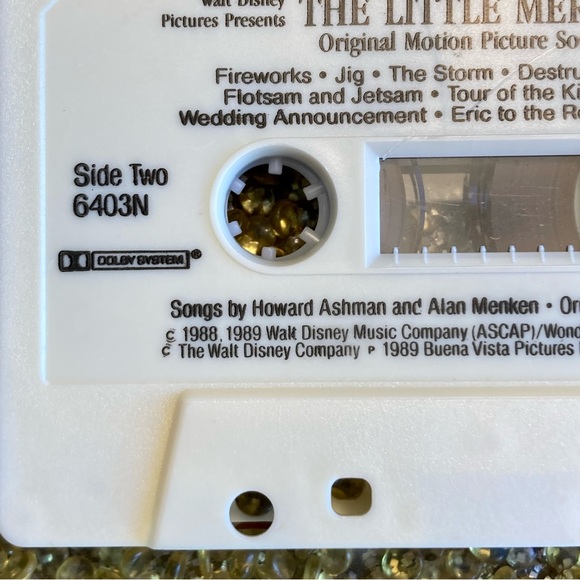 1989 Little Mermaid Cassette Tape - Picture 11 of 11
